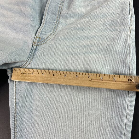 Levi's Jeans Women's 29x32* Ribcage High Rise Boot Cut Light Blue Denim Tag 30 - Picture 14 of 16